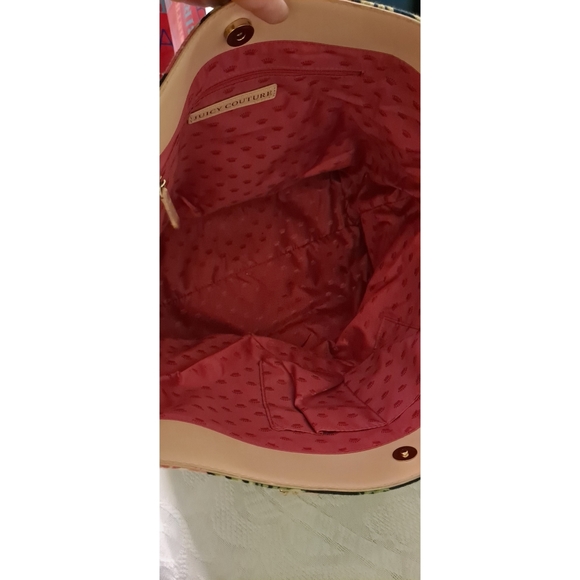 Juicy Couture Floral Print Large Canvas Tote - Picture 6 of 10